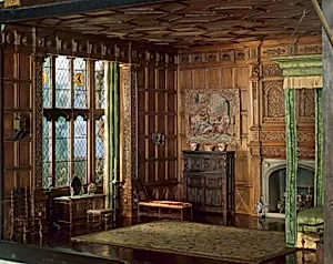 E-2: English Bedchamber of the Jacobean or Stuart Period, 1603-88 by Narcissa Niblack Thorne