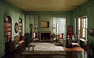 E-6: English Library of the Queen Anne Period, 1702-50 by Narcissa Niblack Thorne