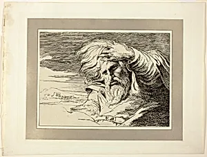 Eastern Patriarch, from the first issue of Specimens of Polyautography