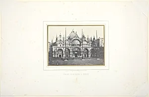 Eglise de St. Marc à Venise by Louis-Désiré Blanquart-Evrard