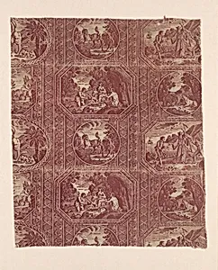 Eight Fables of La Fontaine (Furnishing Fabric)