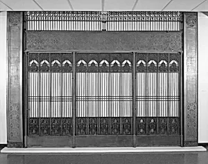 Elevator Grille from the Chicago Stock Exchange, Chicago, Illinois