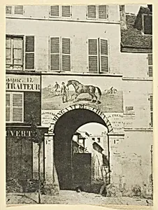 Enseigne d'un Marchand de Chevaux by Hippolyte Bayard