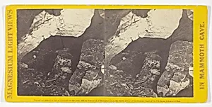 Entrance to "Rocky Hall", No. 14 from the series "Mammoth Cave Views"