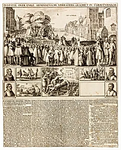 Execution of Arminians in The Hague