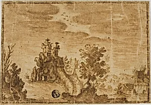 Fairy Castle in Landscape