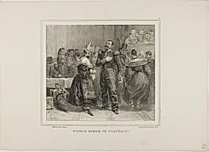 Faithful as a Polish Man! by Denis Auguste Marie Raffet