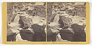 Falls of the Ammonoosuc by Kilburn Brothers