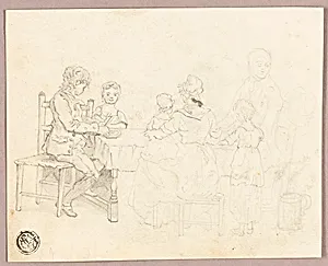 Family at a Table