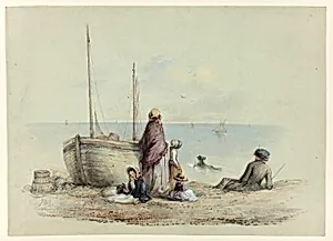 Family on a Beach