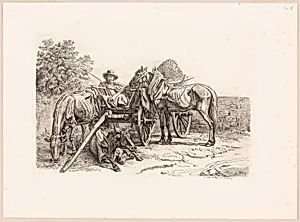 Farmer and His Cart