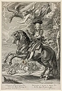 Ferdinand of Austria on Horseback
