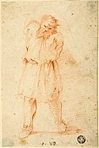 Figure with Arms Tied Behind His Back