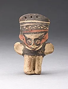 Figurine of Abstract Figure with Arms Held Outwards