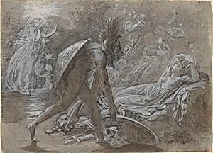 Fingal Mourning Over the Body of Malvina, from Ossian's Berrathon