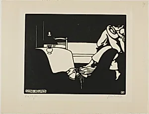 Five O'Clock, plate seven from Intimacies