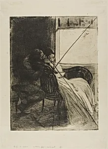 Flirtation, plate six from Woman