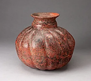 Fluted Vessel, Possibly in the Form of a Gourd