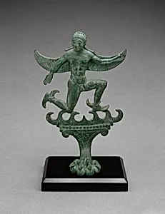 Foot of a Cista (Storage Box) by Ancient Etruscan