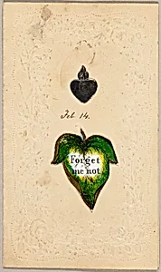 Forget Me Not (valentine) by Unknown