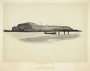 Fort Sumpter by George N. Barnard