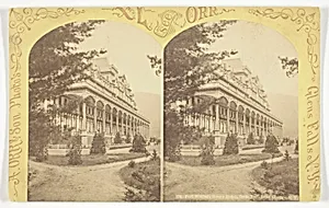 Fort William Henry Hotel, from East, Lake George, N.Y, No. 176 from the series "Glen Falls, N. Y." by A. Orr