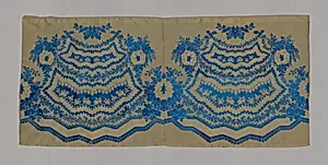 Fragment of a Woman's Skirt Flounce by Unknown