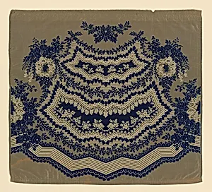 Fragment of a Woman's Skirt Flounce by Unknown