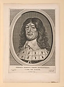 Frederick William, Elector of Brandenburg, from Nine Portraits by Cornelis Visscher
