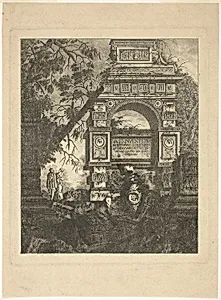 Frontispiece, plate one from Vasi Invention