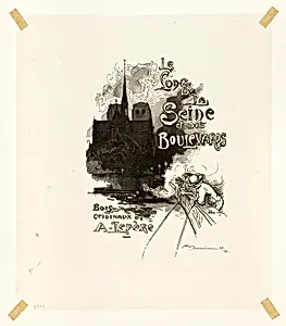 Frontispiece to Le Long de la Seine et des Boulevards