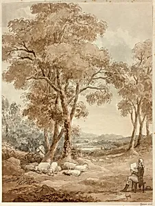 Gainsborough's first sight of the young lady who