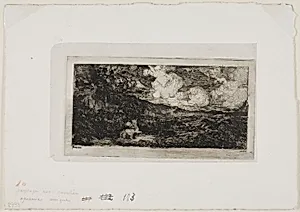 Galloping Horseman by Odilon Redon