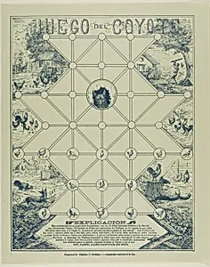 Game of the Coyote by Follower of José Guadalupe Posada