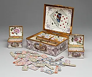Gaming Set, Probably Made for the Russian Court by Du Paquier Porcelain Manufactory