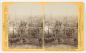 Gen. W.H.L. Wallace's, 2nd Div. Army of the Tenn., from the series "The Chicago Panorama of the Battle of Shiloh"