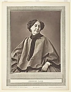 George Sand (born Amantine Lucile Aurore Dupin, French novelist, 1804-1876)