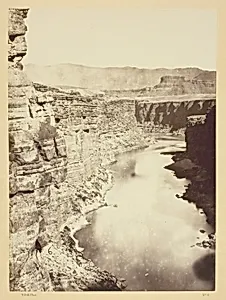 Grand Canon, Colorado River, Near Paria Creek, Looking West