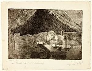 Grandmother: The Artist's Mother by Camille Pissarro