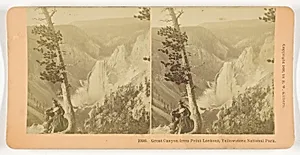 Great Canyon from Point Lookout, Yellowstone National Park
