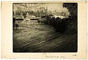 Greenwich Park, No. 2 by Joseph Pennell