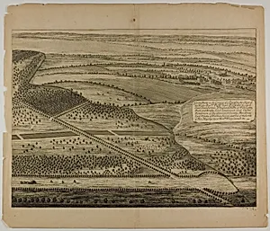 Grimthorp in the County of Lincoln, plate 23 from Britannia Illustrata