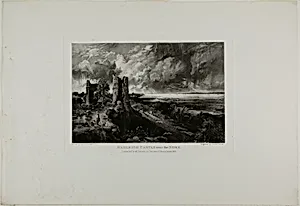 Hadleigh Castle Near the Nore by David Lucas
