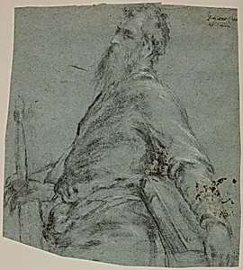 Half-length Figure Study for Saint Paul