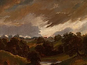Hampstead, Stormy Sky