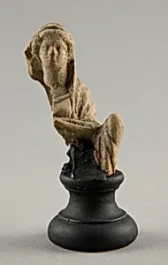 Head and Left Side of Woman, Probably Seated by Ancient Greek