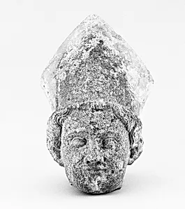 Head of a Bishop Saint by German
