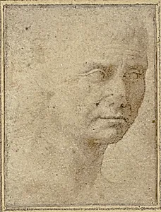 Head of a Man in Three-quarters Profile