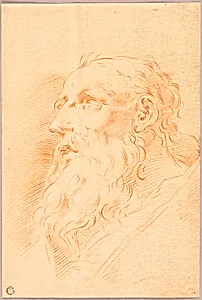 Head of Bearded Man