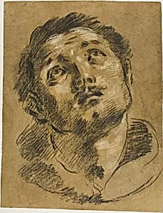 Head of Saint Stephen: Study for the Martyrdom of Saint Stephen